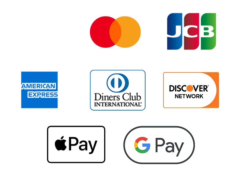 ご利用可能なクレジット